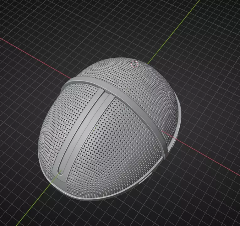 Mascara optimizada de ayudante juego del calamar 3D print model_0