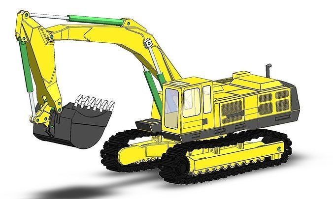 EXCAVATOR sprocket 3D model