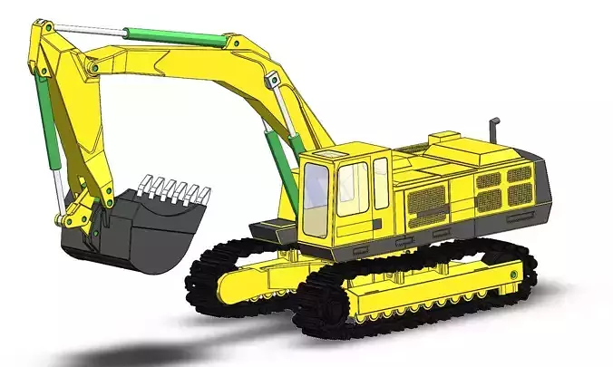 EXCAVATOR sprocket 3D model
