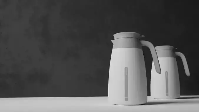 Plastic Jug Low-poly 3D model