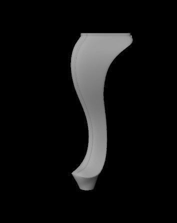 leg High quality 3d models for processing on a cnc machine  Free 3D model_1