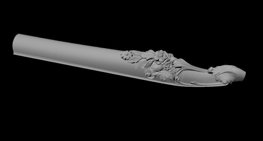 leg High quality 3d models for processing on a cnc machine  3D model_1