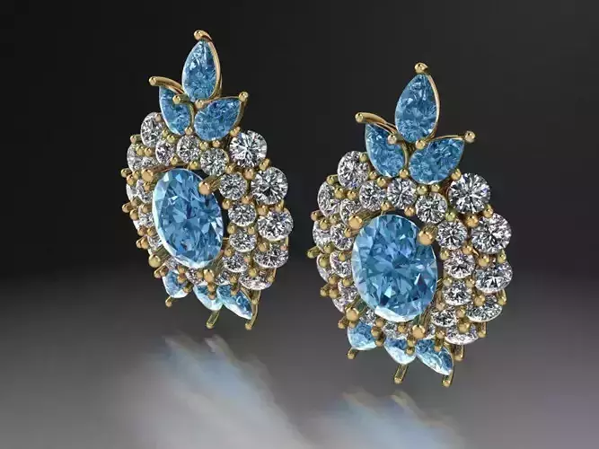 Flower Earring   536