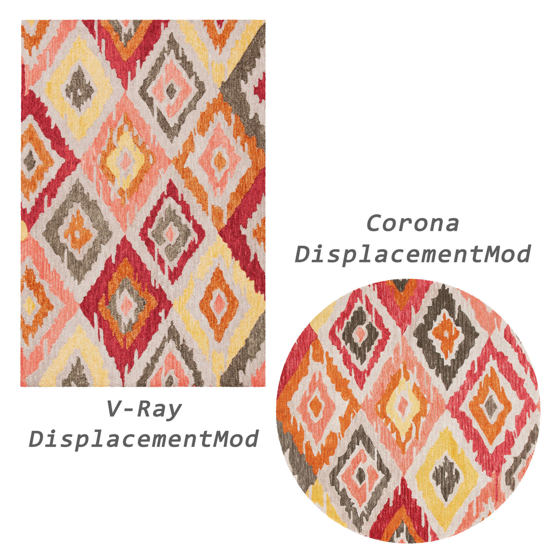 Rugs No 367 Low-poly 3D model_2