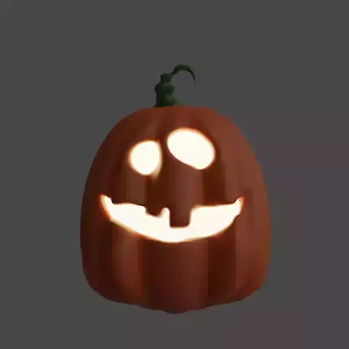 Cute and Funny Halloween Jack-o-Lantern Pumpkin
