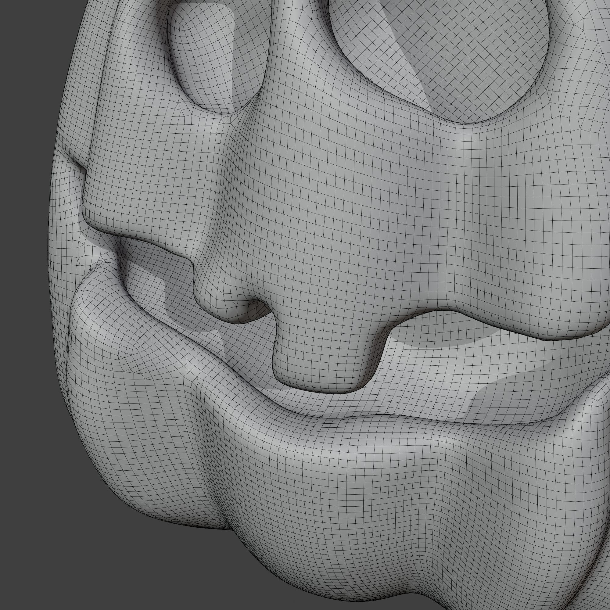 Cute and Funny Halloween Jack-o-Lantern Pumpkin 3D model_13