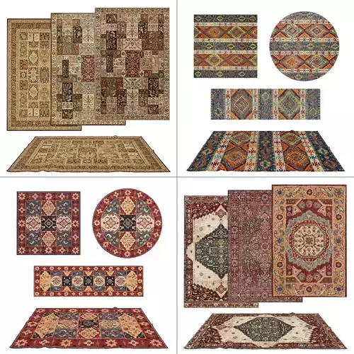 4 in 1 Rug Collection No 25