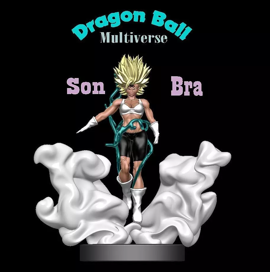 Dragon Ball Multiverse Son Bra 3D print model_0