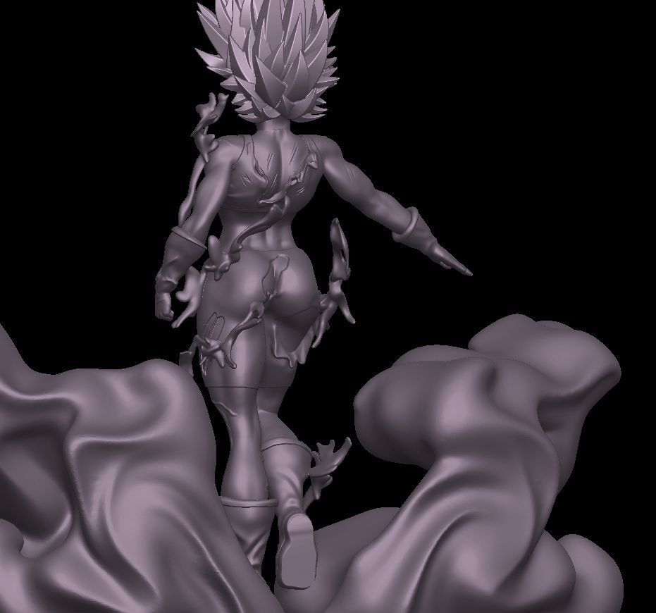 Dragon Ball Multiverse Son Bra 3D print model_14