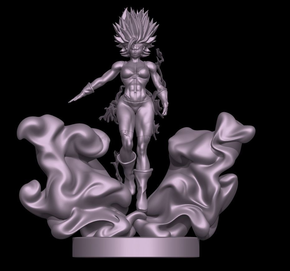 Dragon Ball Multiverse Son Bra 3D print model_6