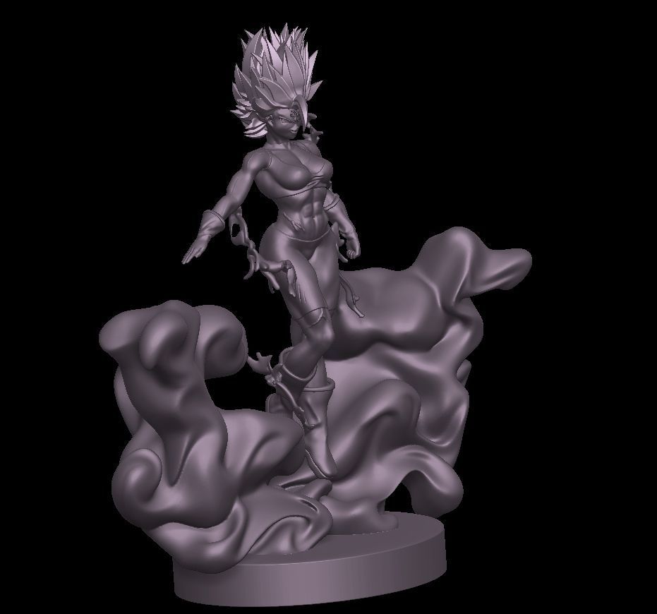 Dragon Ball Multiverse Son Bra 3D print model_10