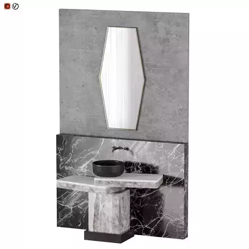 Contemporary doch bathroom