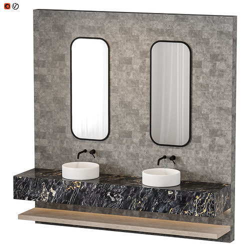 Vanities Bathroom 2021 3D model