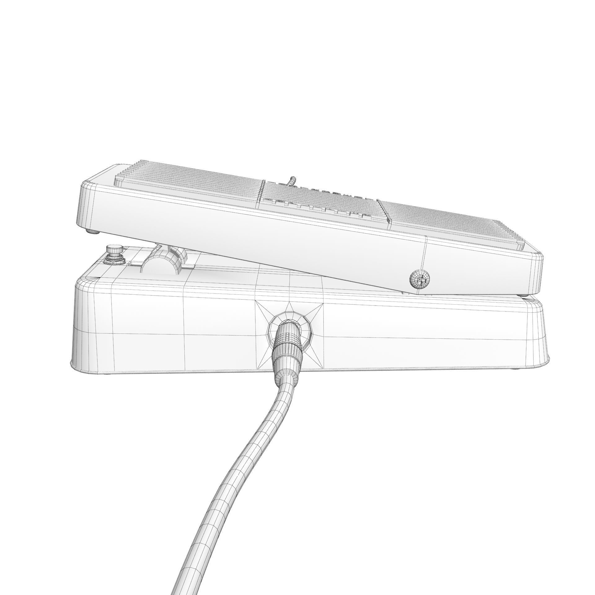 Wah Crybaby Pedal Dunlop 3D model_18