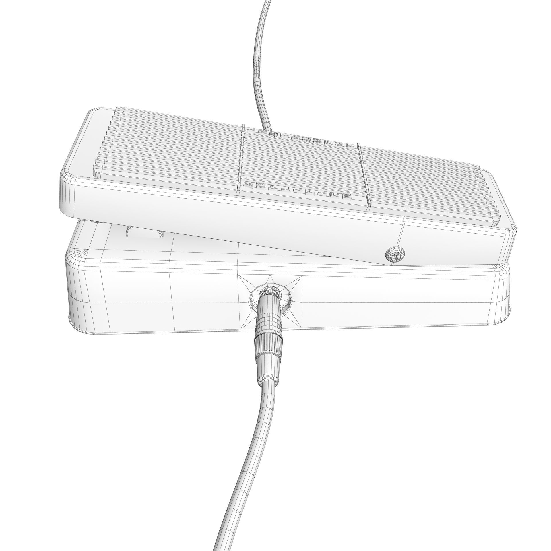 Wah Crybaby Pedal Dunlop 3D model_14