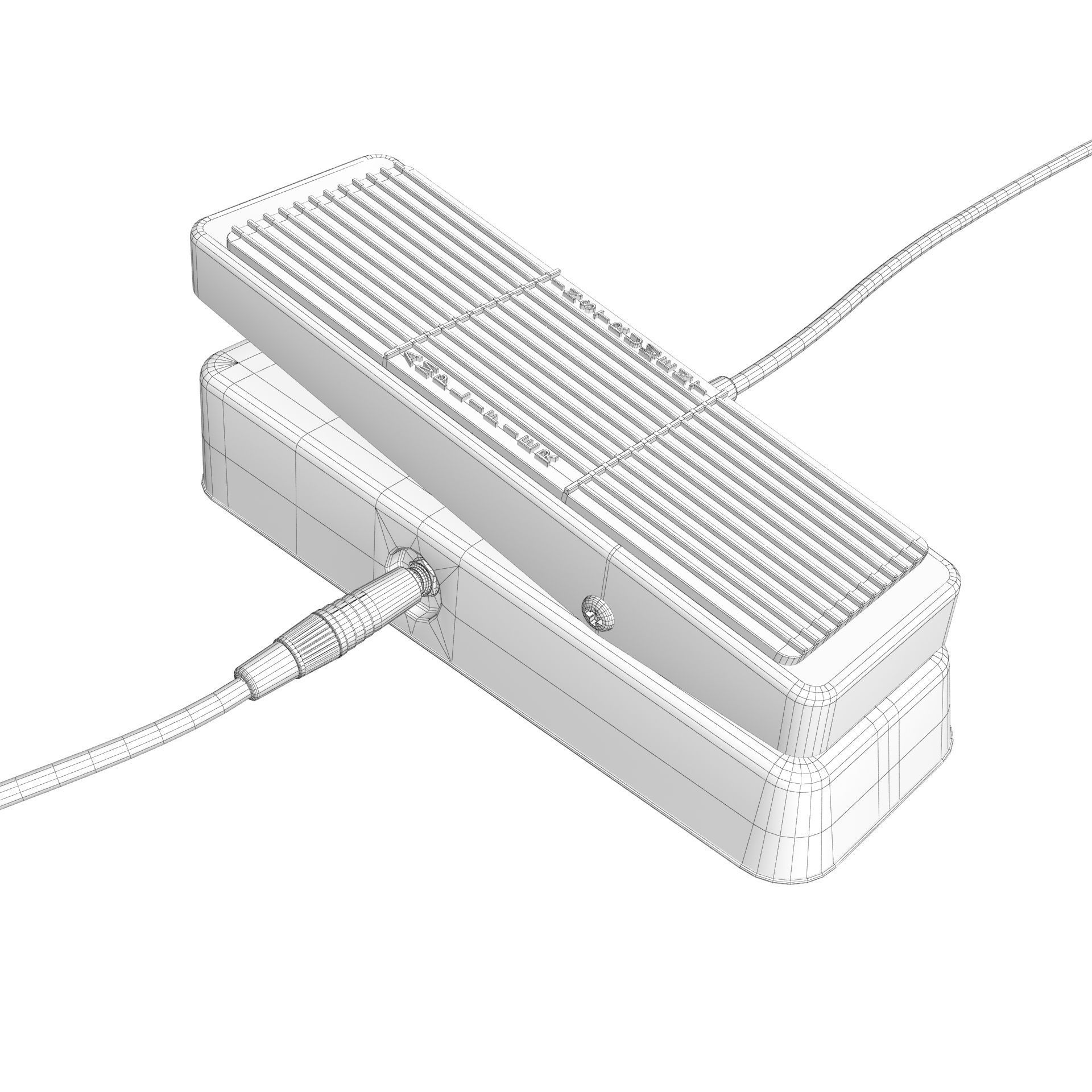 Wah Crybaby Pedal Dunlop 3D model_11