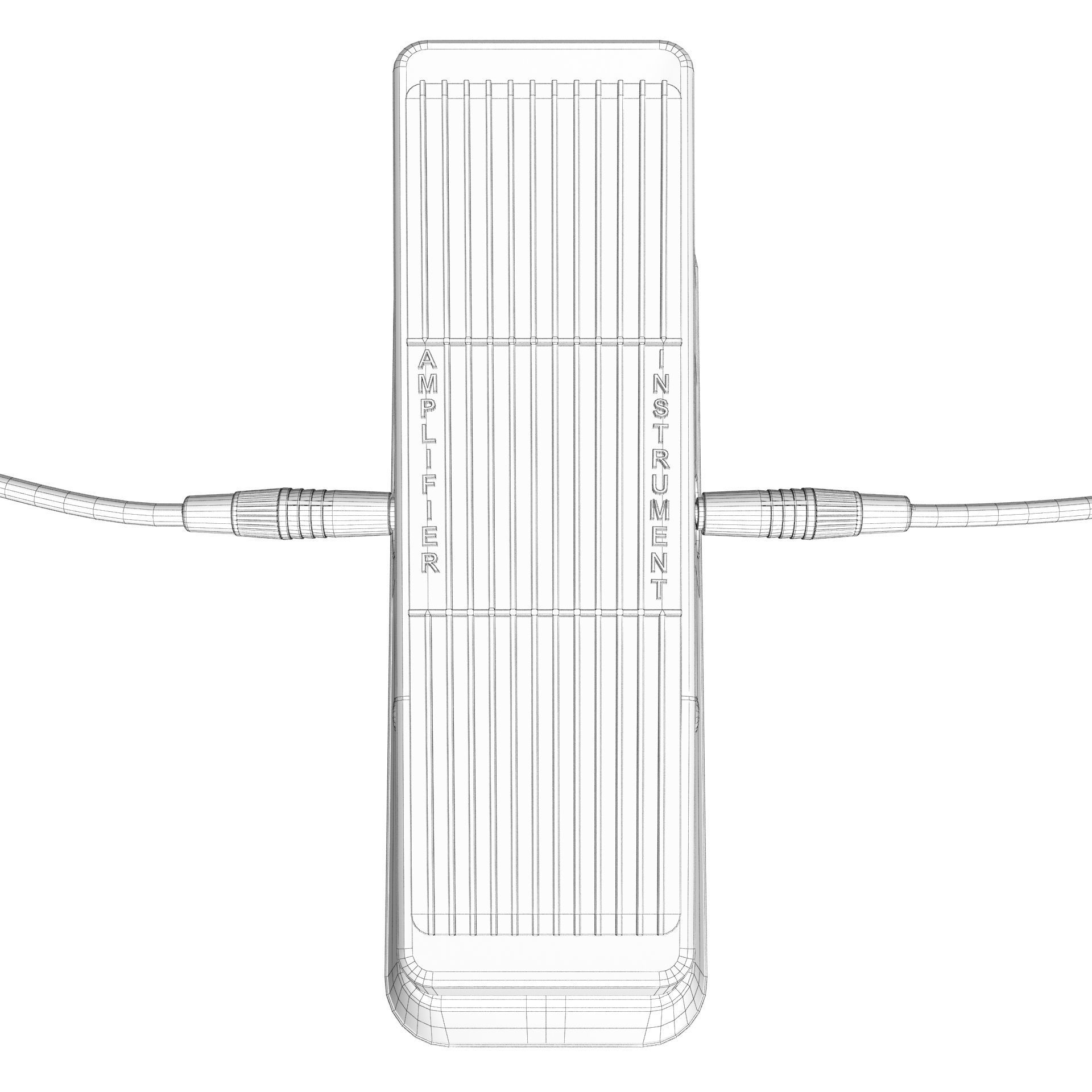 Wah Crybaby Pedal Dunlop 3D model_17