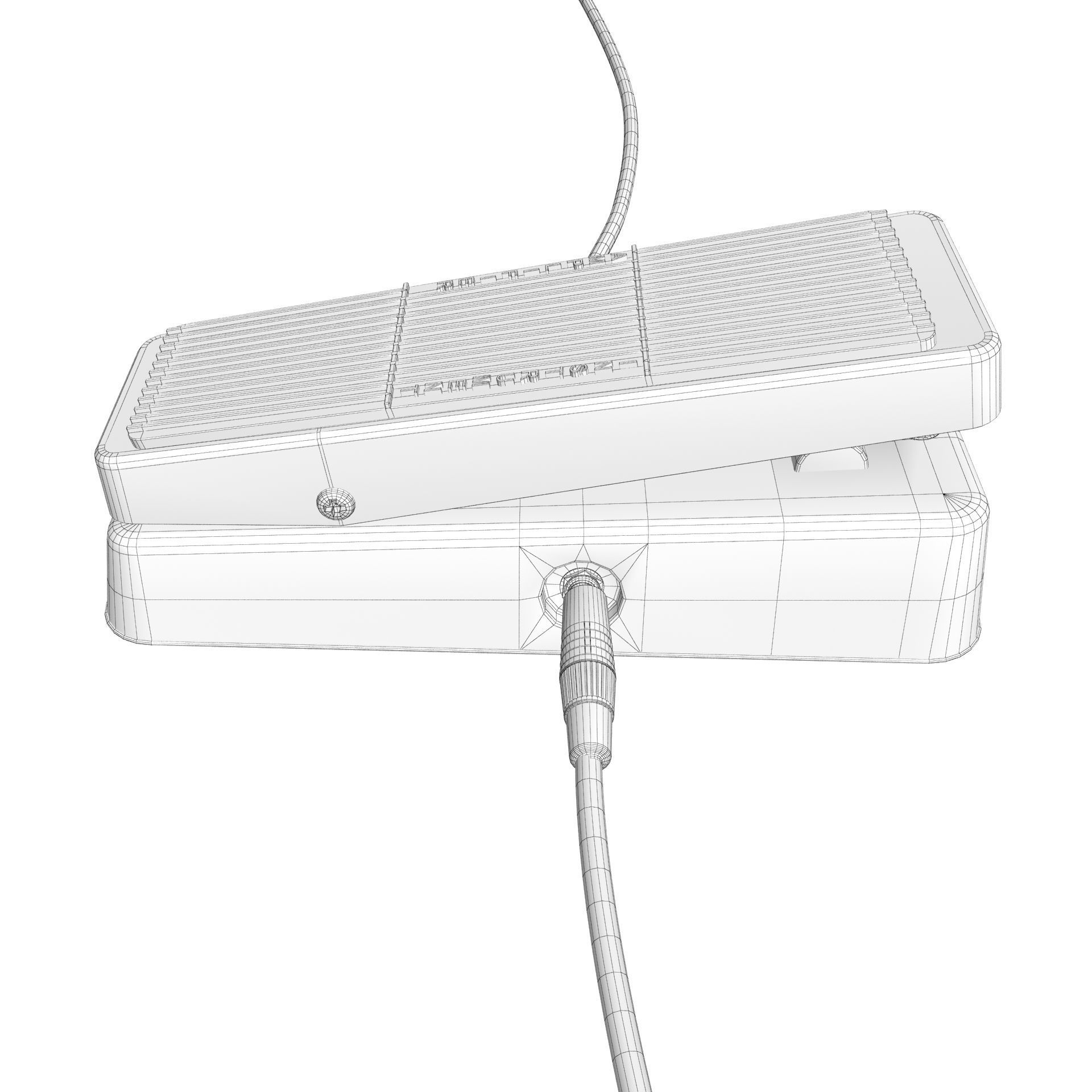 Wah Crybaby Pedal Dunlop 3D model_13