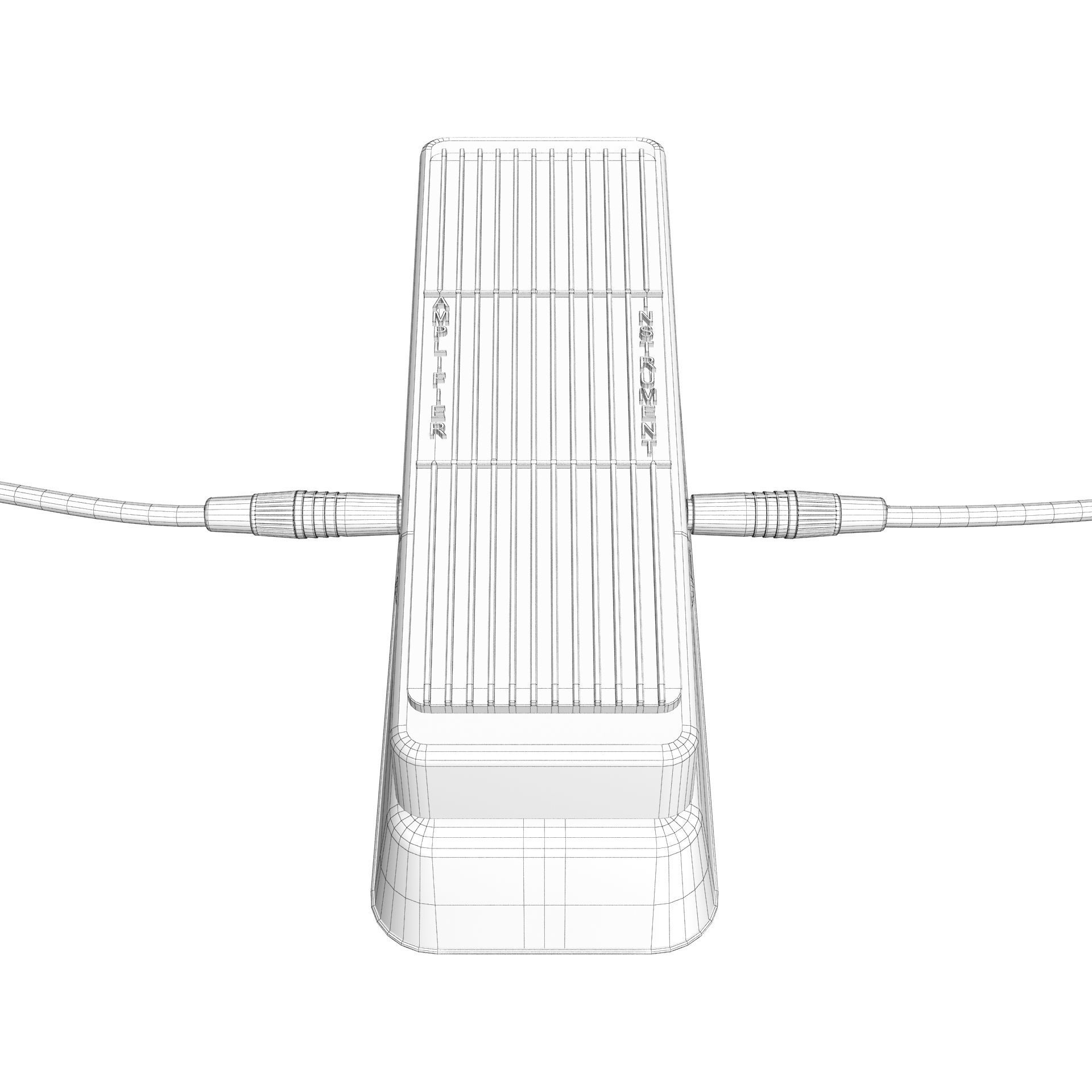 Wah Crybaby Pedal Dunlop 3D model_16