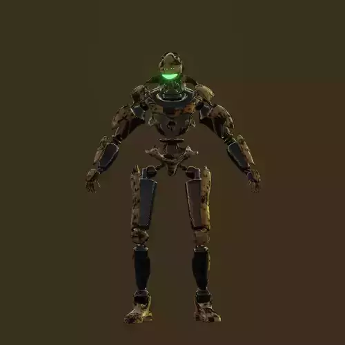 robot robot with eyes