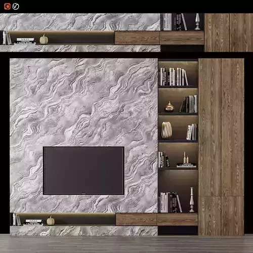 Modern TV Wall 05