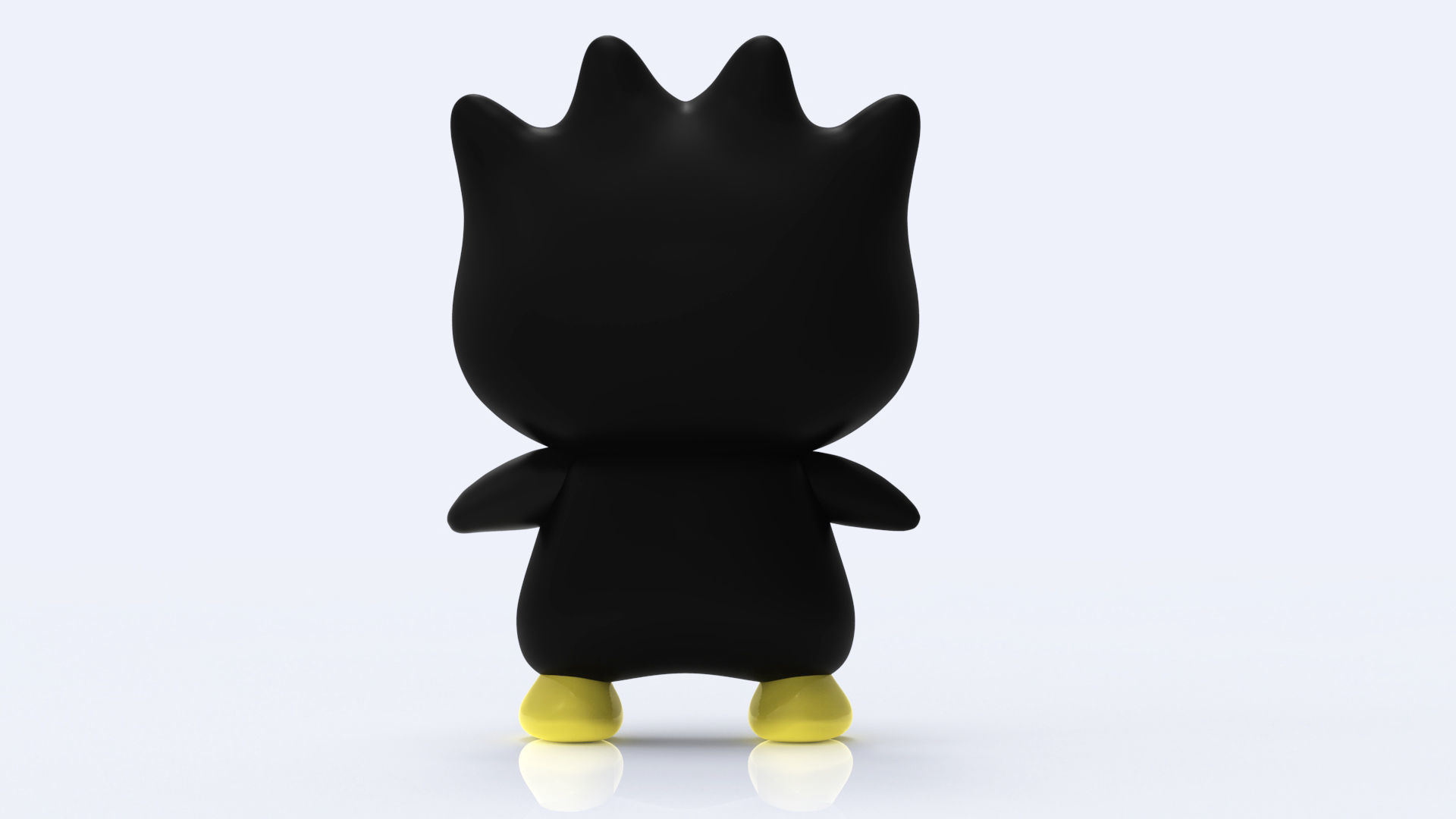 Badtz Maru  Low-poly 3D model_5