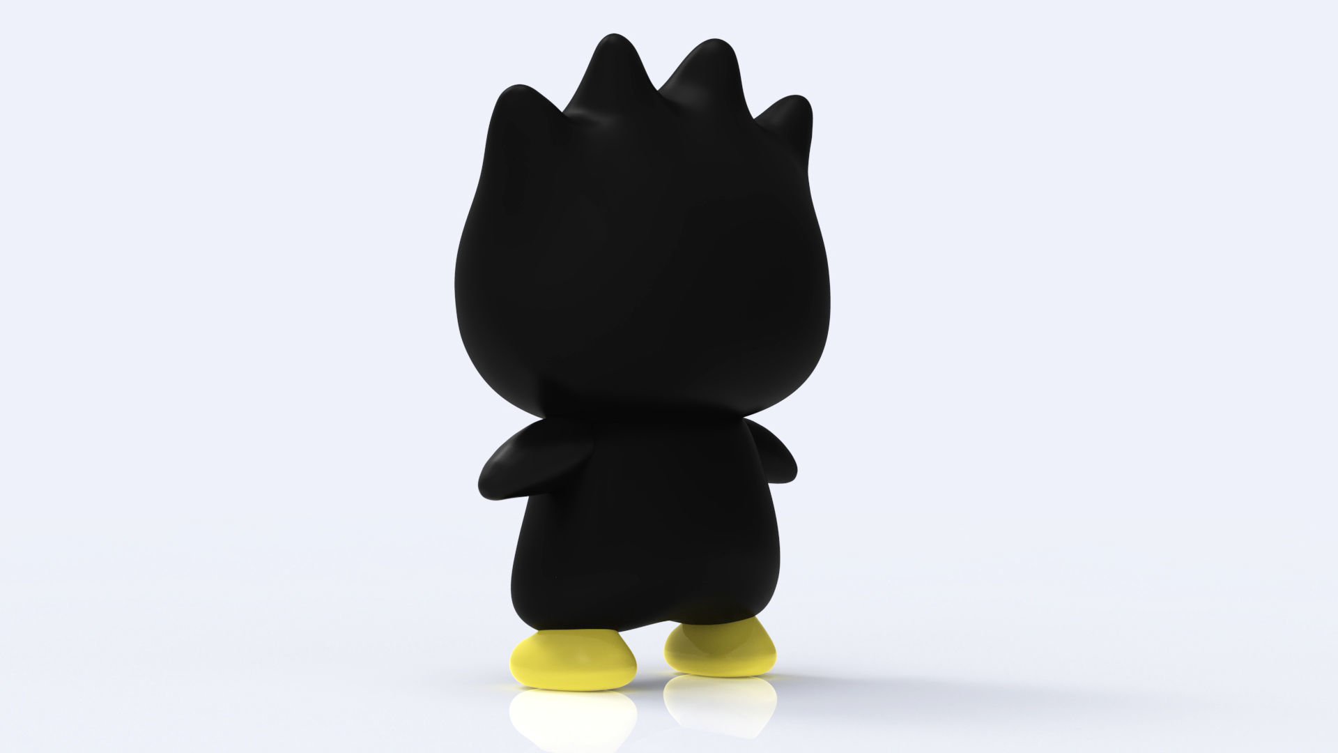 Badtz Maru  Low-poly 3D model_6