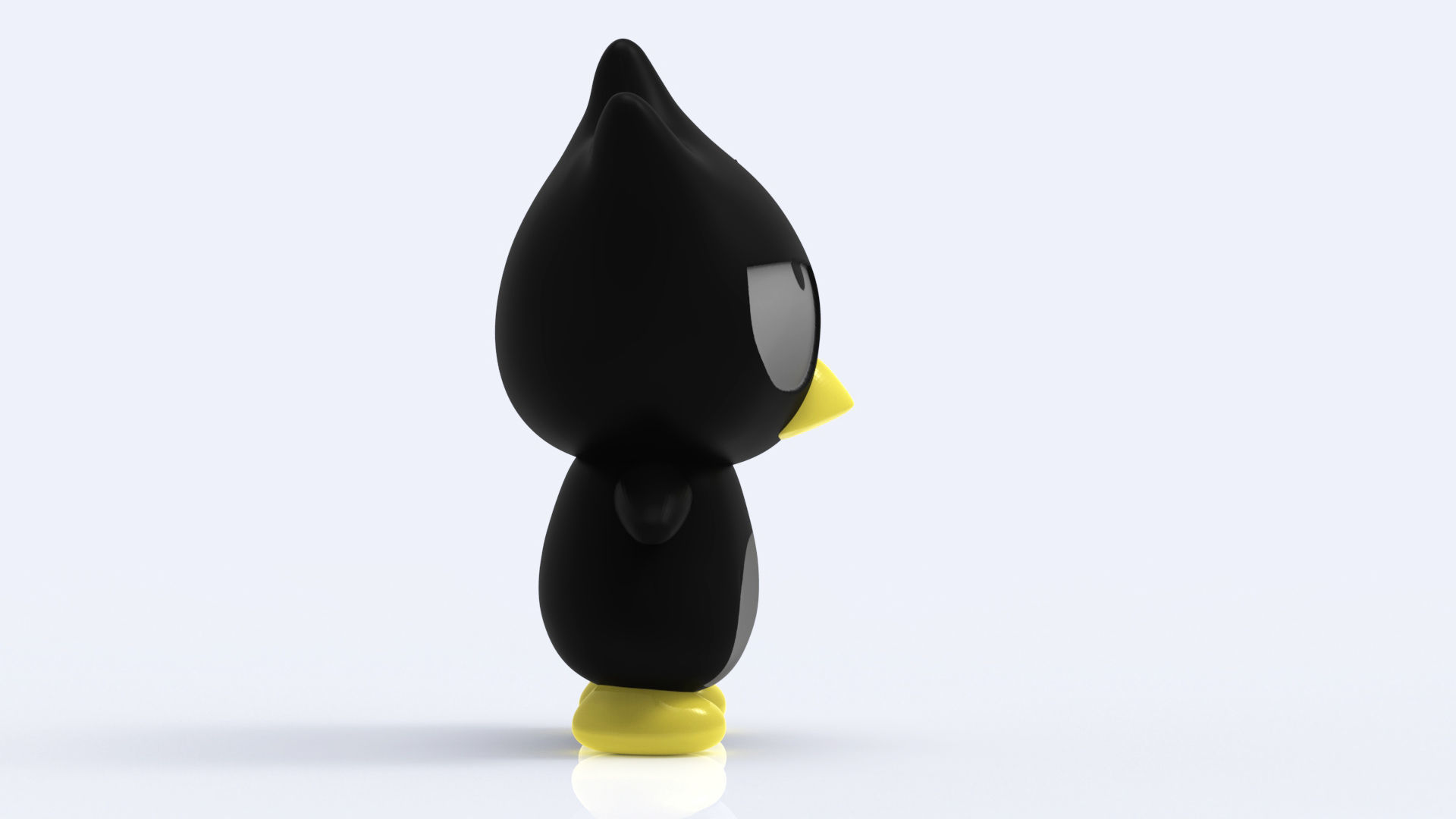 Badtz Maru  Low-poly 3D model_3