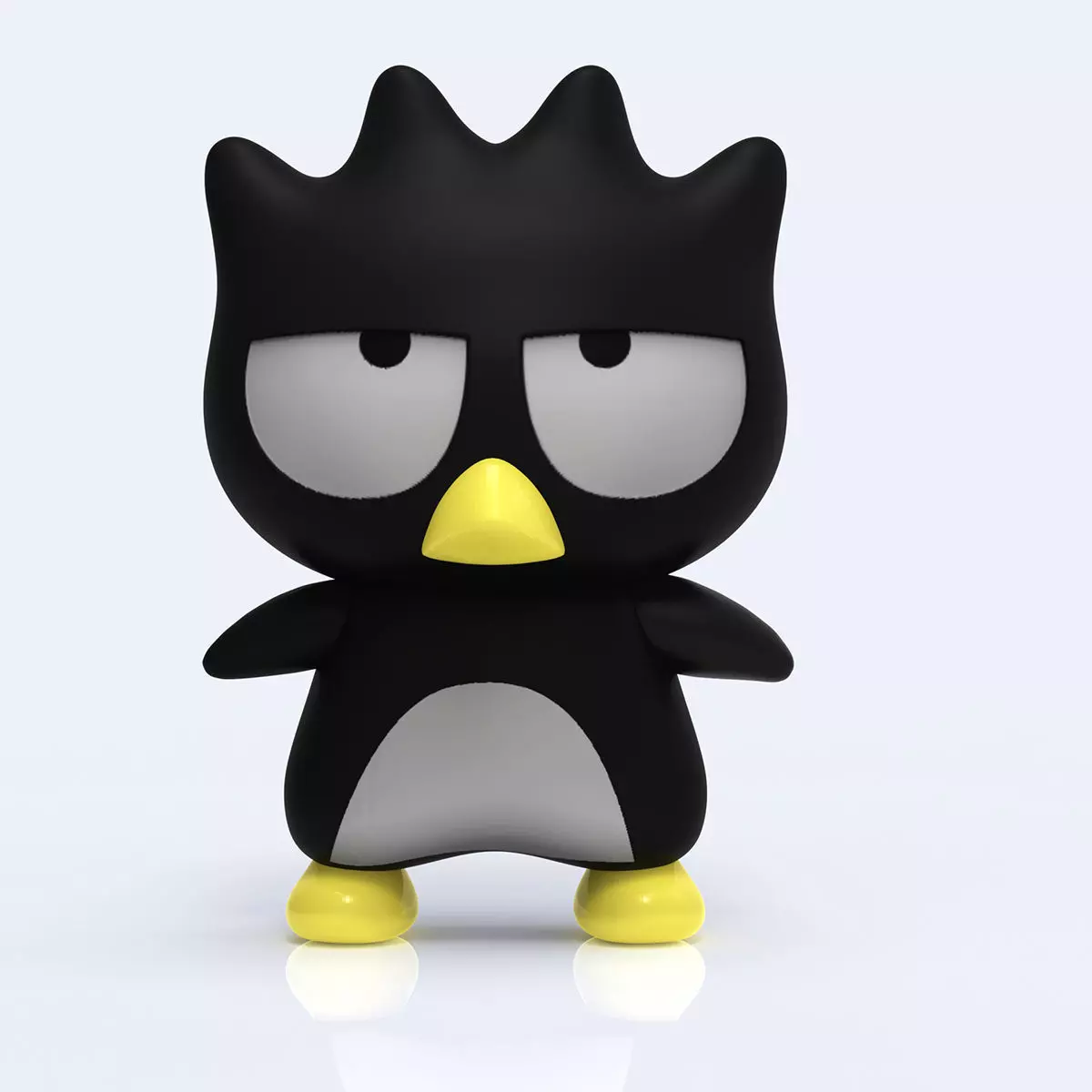 Badtz Maru  Low-poly 3D model_0