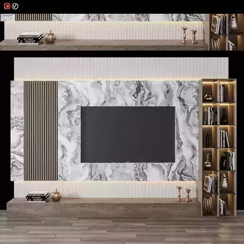 Modern TV Wall 09