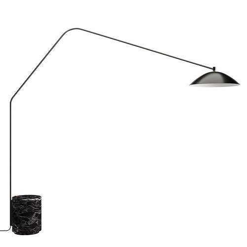Sten Floor Lamp by Norm Architects for Design Within Reach Low-poly 3D model