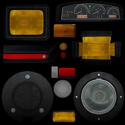 Offroad vehicle Low-poly 3D model Low-poly 3D model_14