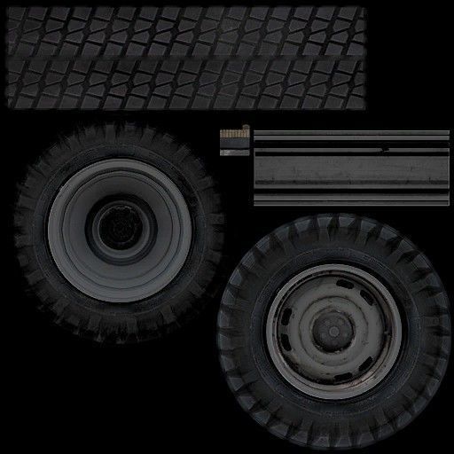 Offroad vehicle Low-poly 3D model Low-poly 3D model_5