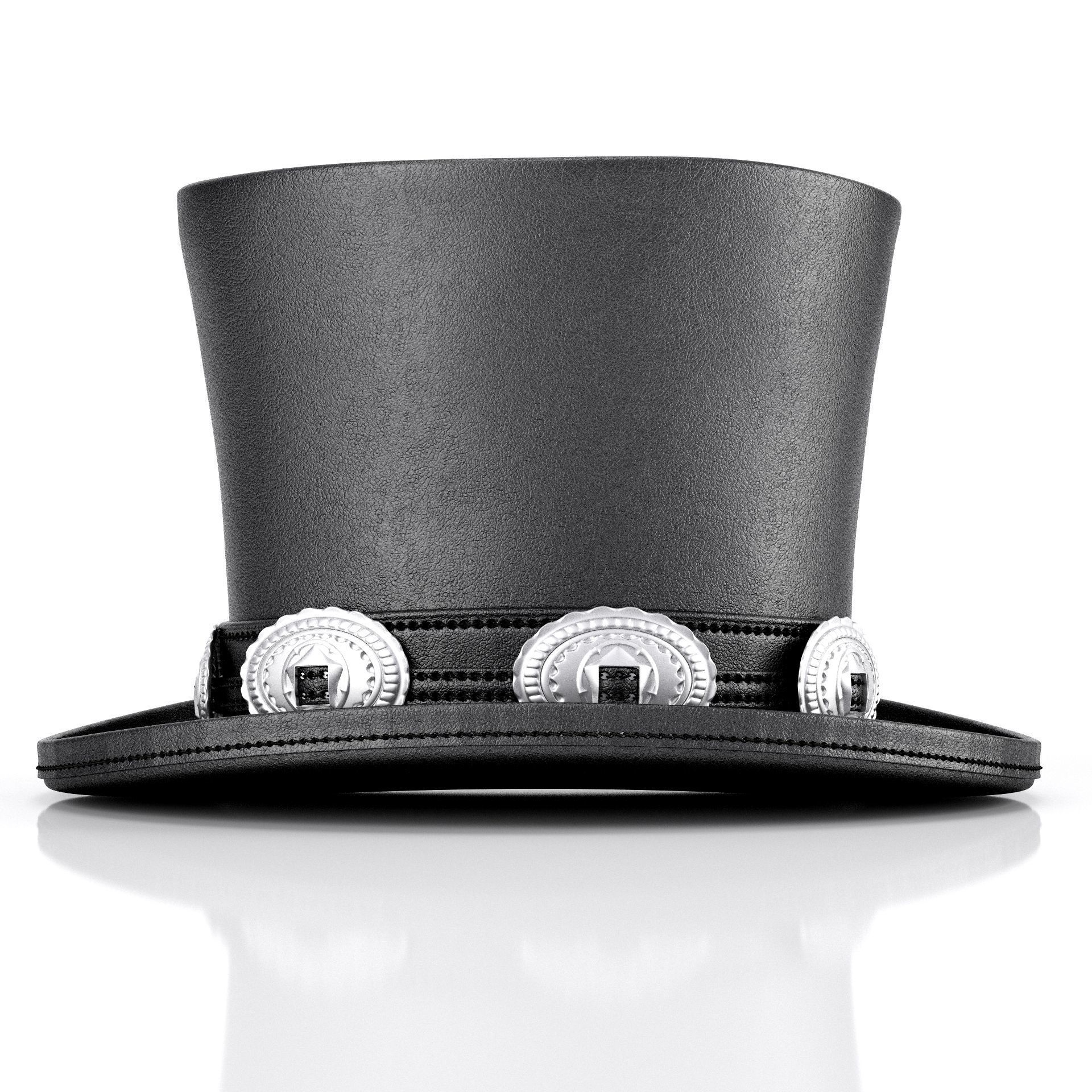 Slash Hat 3D model_5