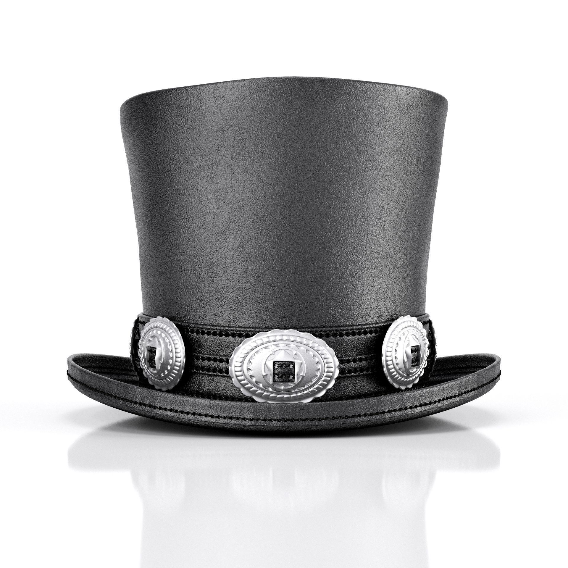 Slash Hat 3D model_6