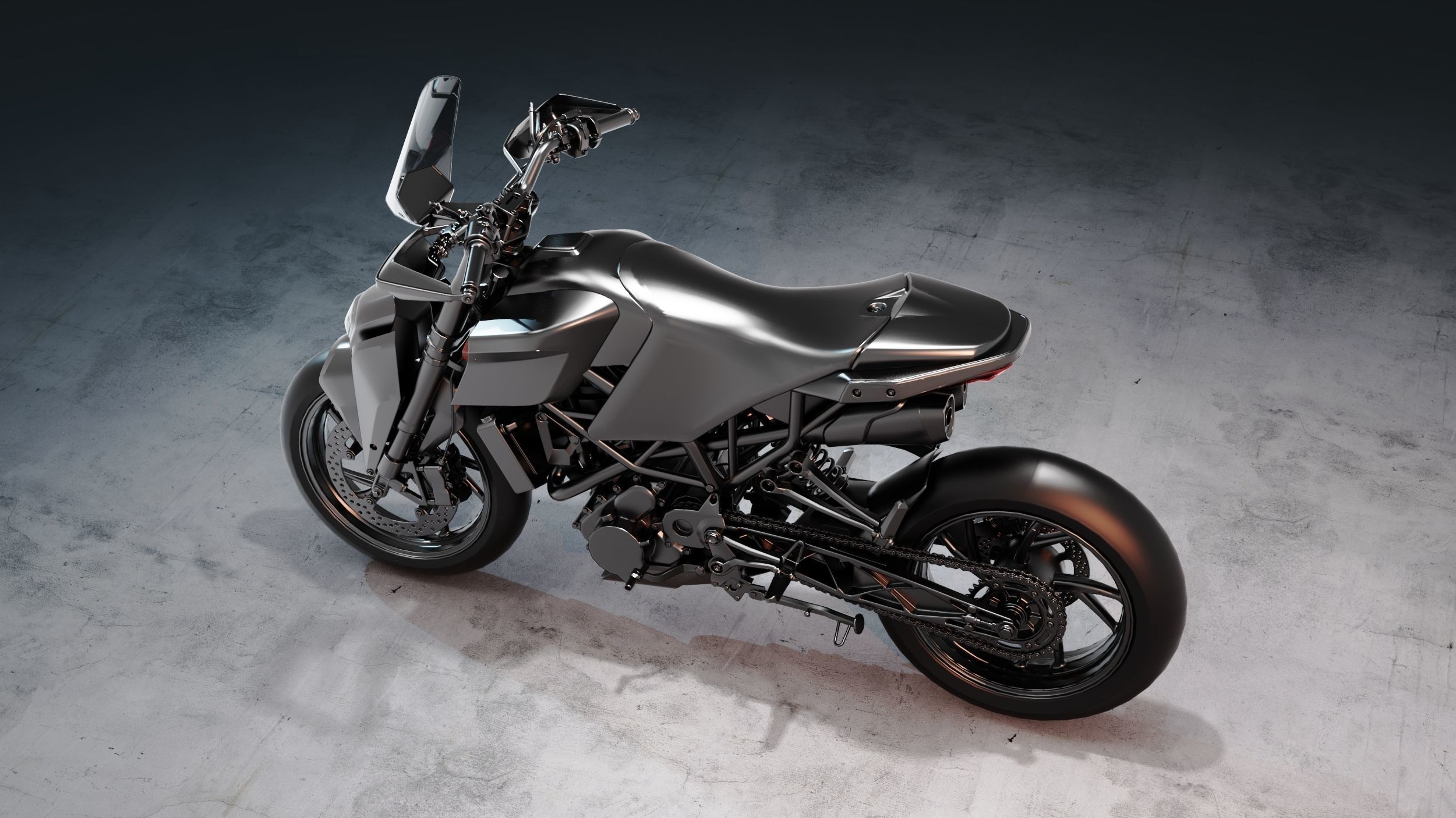 Husqvarna Vitpilen 401  3D model_9