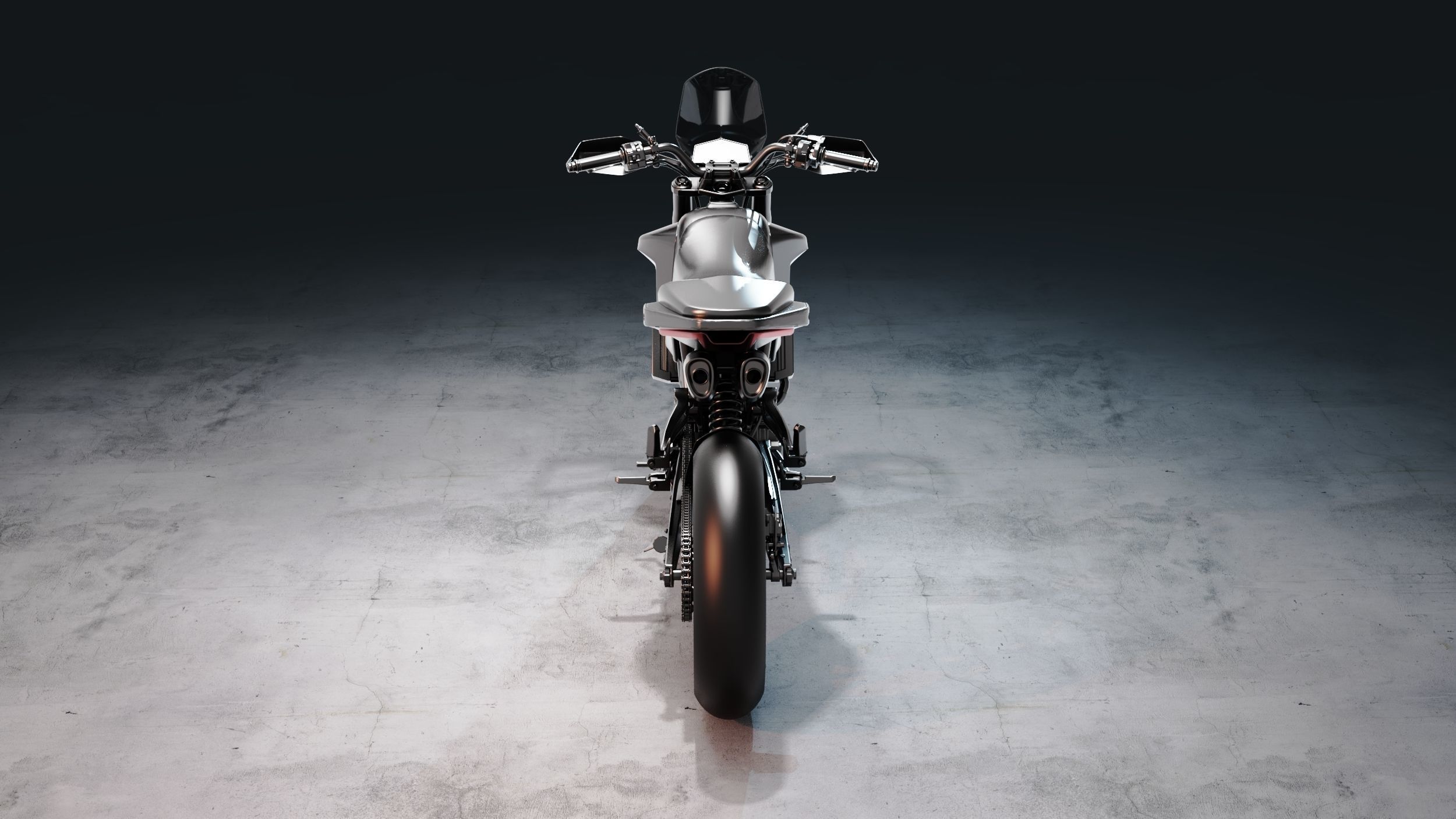 Husqvarna Vitpilen 401  3D model_3