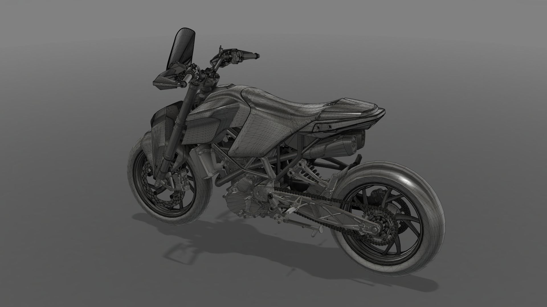 Husqvarna Vitpilen 401  3D model_13