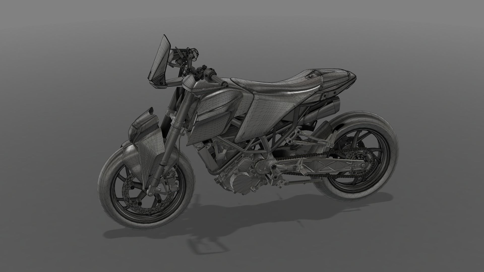 Husqvarna Vitpilen 401  3D model_12