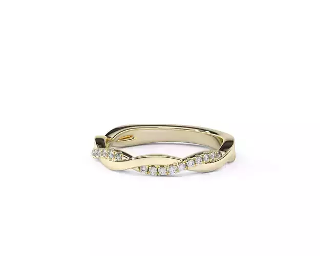 WEDDING RING MY056 3D print model