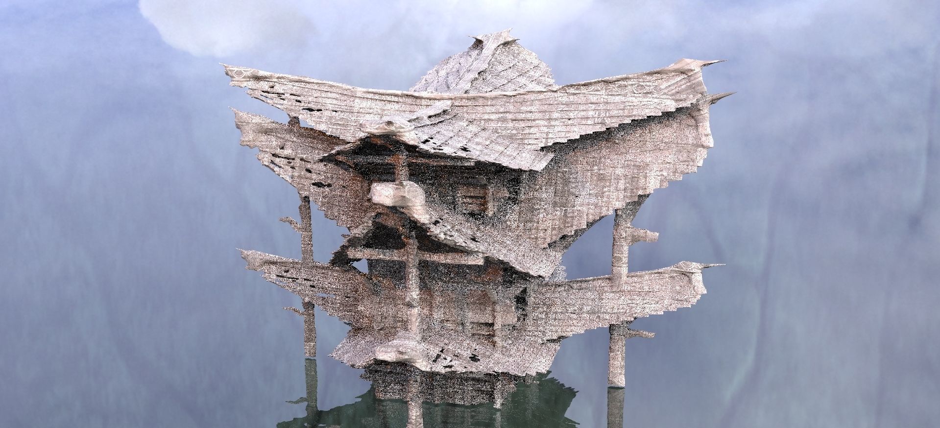 Dark Fantasy neo classical 3D model_5