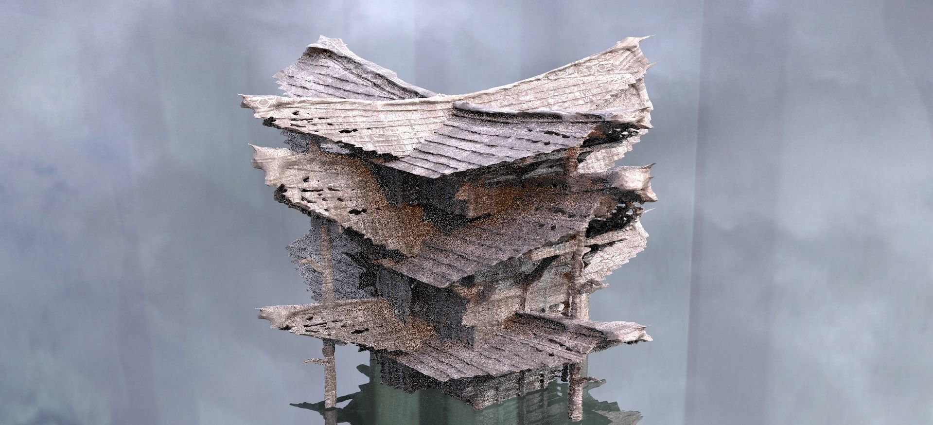 Dark Fantasy neo classical 3D model_6