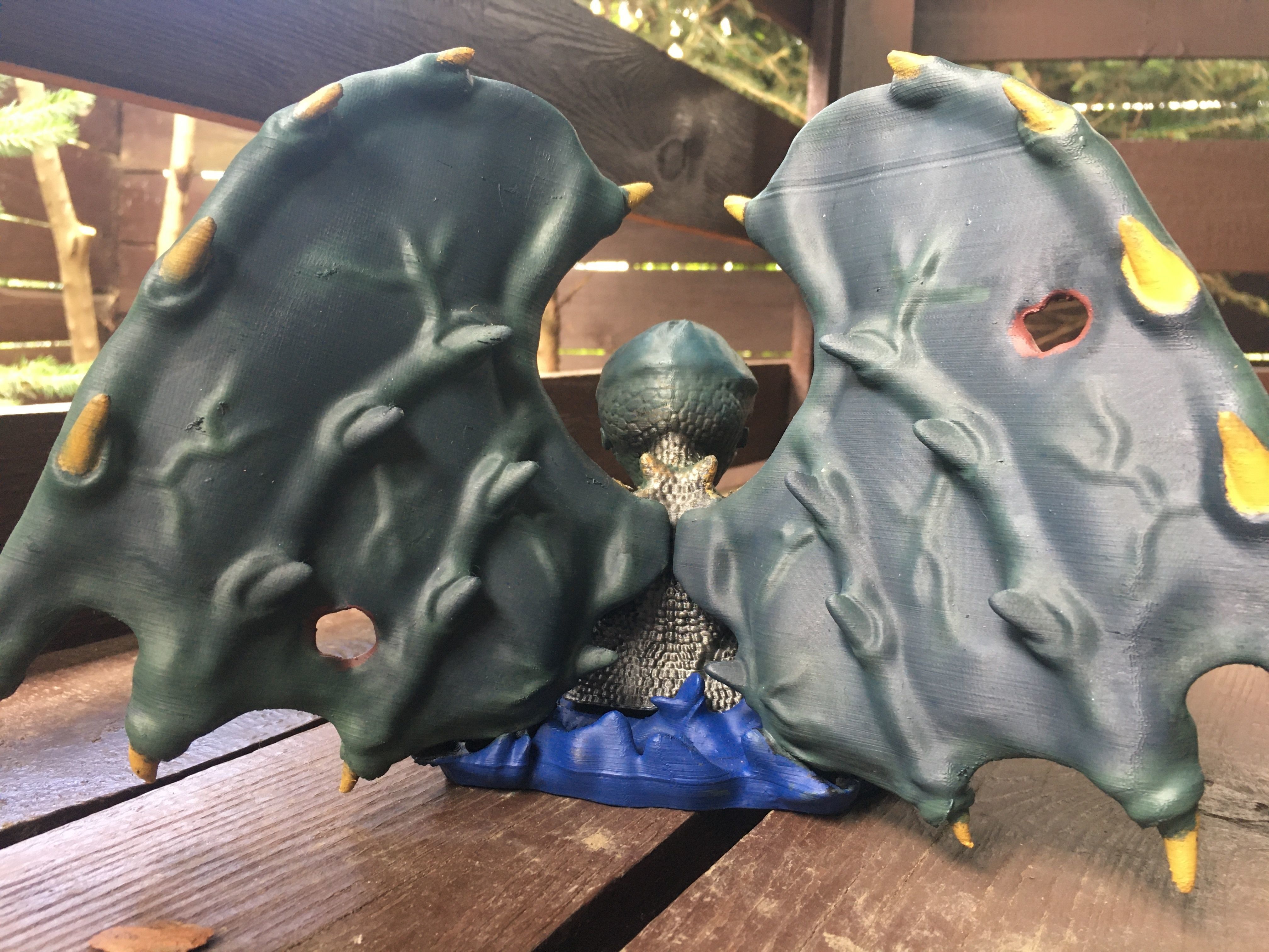 Great Cthulhu Lovecraft 3D Model Printable 3D Model Ancient One 3D print model_3