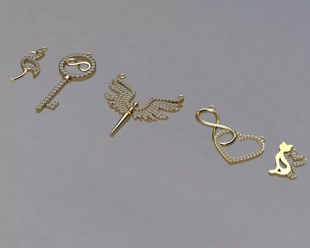 pendant models 3D model_0