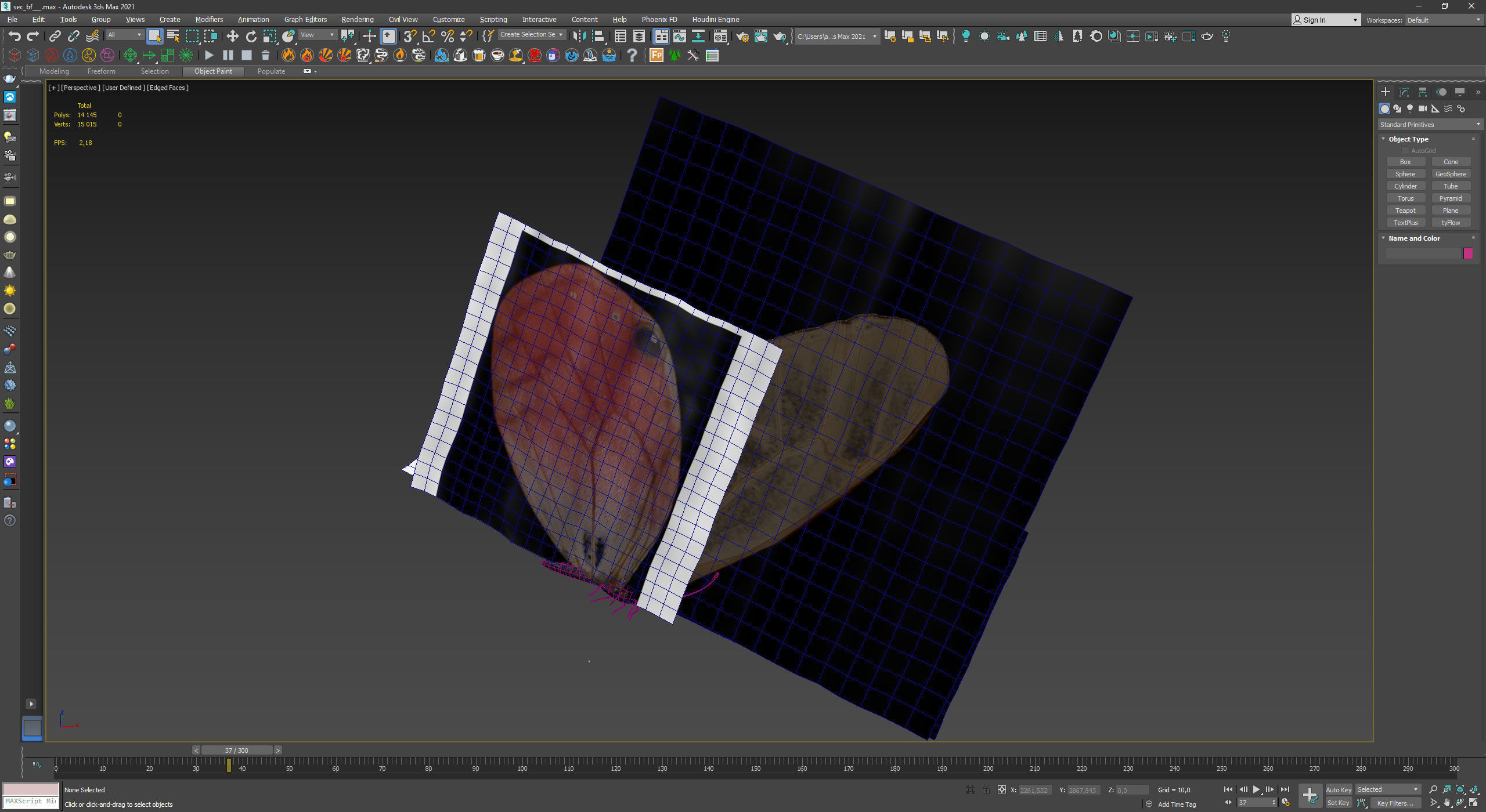 Butterflies Animated  3D model_10