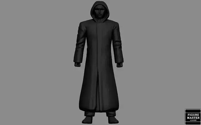 SQUID GAME FRONT MAN miniature statue figure NETFLIX 3D print model