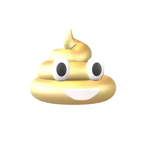 Pile of Poo v3 005 Low-poly 3D model