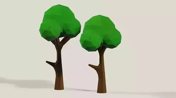 Trees  Low-poly Full game ready