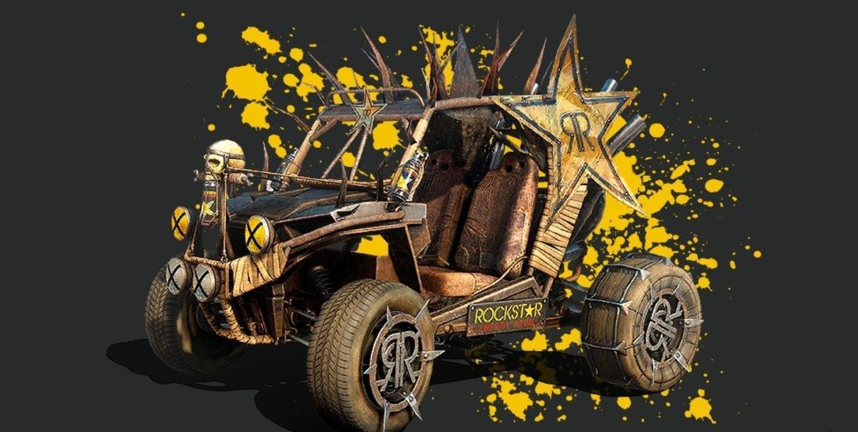 Mad max fury road car 3D models Low-poly 3D model_5