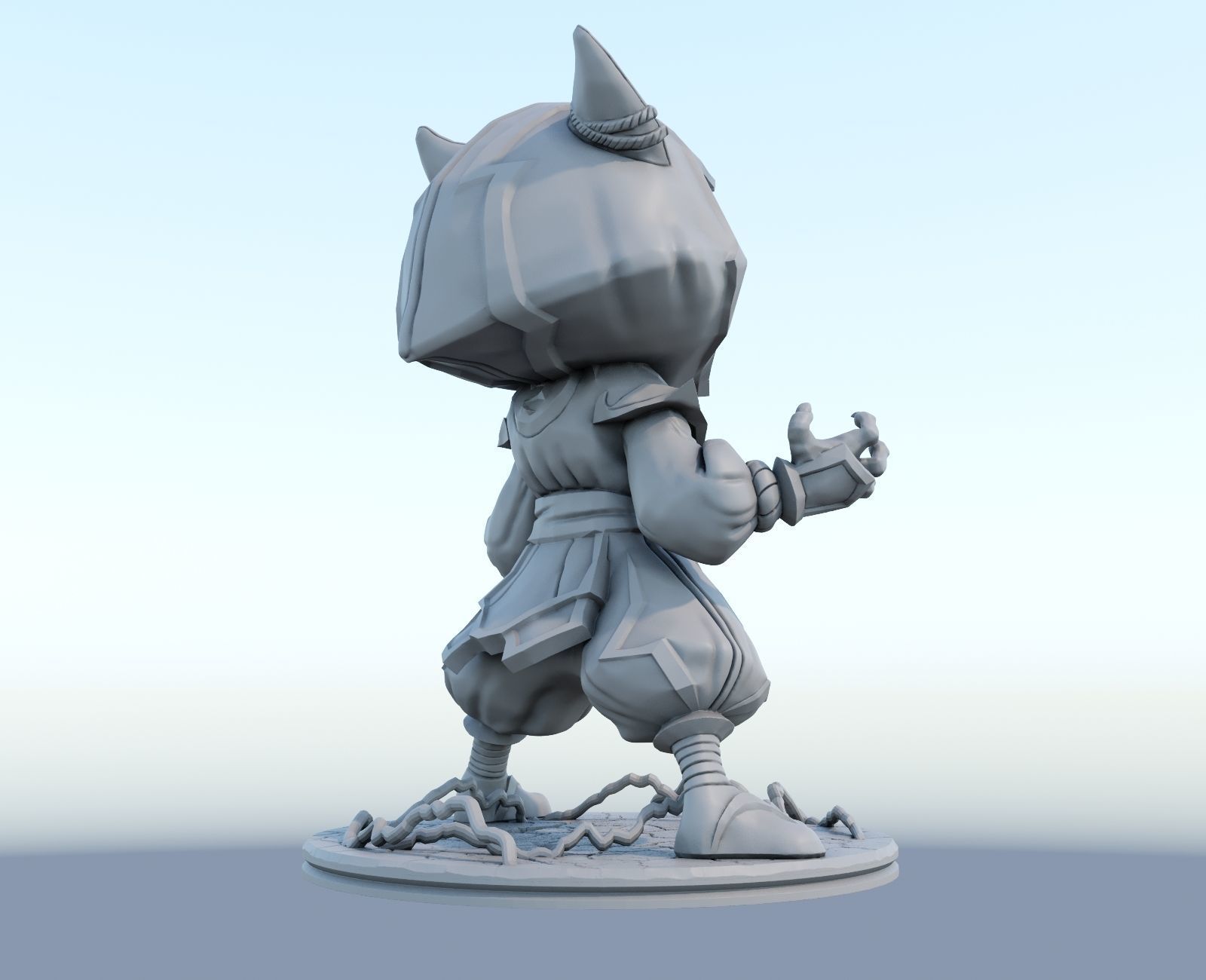 kennen League of Legends 3D print model 3D print model_6